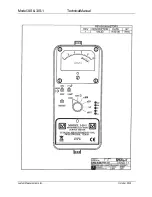 Предварительный просмотр 6 страницы Ludlum Measurements 239605 Manual