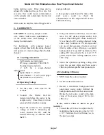 Предварительный просмотр 7 страницы Ludlum Measurements 319110 Manual