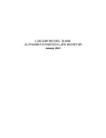 Ludlum Measurements 334AB Operation Manual предпросмотр