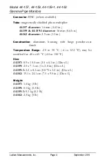 Предварительный просмотр 10 страницы Ludlum Measurements 44-157 Manual