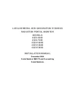 Предварительный просмотр 1 страницы Ludlum Measurements 4525 GENERATION IV Series Installation Manual