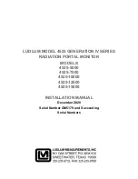 Предварительный просмотр 2 страницы Ludlum Measurements 4525 GENERATION IV Series Installation Manual