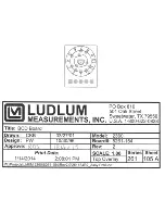 Предварительный просмотр 70 страницы LUDLUM 2360 User Manual