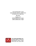 Предварительный просмотр 3 страницы LUDLUM 4525 Operator'S Manual