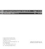 Предварительный просмотр 2 страницы LUDWIG SCHNEIDER JS-70 Operation Manual