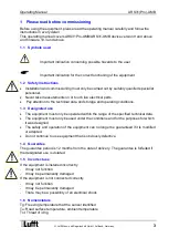 Preview for 3 page of Lufft 8610.U050 Operating Manual