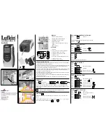 Предварительный просмотр 1 страницы Lufkin Maser 40 User Manual