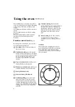 Предварительный просмотр 8 страницы luft BMS 607 W-B-X Instructions For The Use And Care