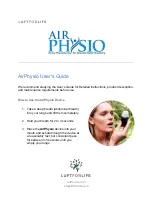 LuftforLife AirPhysio User Manual preview