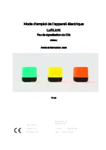 Preview for 54 page of LuftLicht CO2 traffic light Operating Instructions Manual