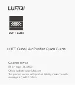 Предварительный просмотр 1 страницы LUFTQI LUFT Cube Quick Manual