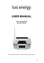 Предварительный просмотр 15 страницы Luis Energy 401015 User Manual