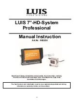 Предварительный просмотр 10 страницы Luis 900230 Manual Instruction