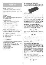 Preview for 13 page of Luisi Air Napoli SLT106 Installation, Use And Maintenance Instruction