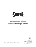 Предварительный просмотр 27 страницы LUJAN USA SNIPER 5412 Manual