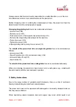 Preview for 6 page of Lukas AMIN 30 BSH Operation Instructions Manual