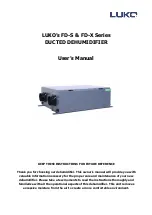 LUKO FD-S Series User Manual предпросмотр