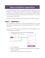 Предварительный просмотр 4 страницы Lukup Player X Quick Start Manual