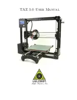 Предварительный просмотр 1 страницы LulzBot TAZ 3.0 User Manual