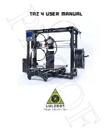 Предварительный просмотр 3 страницы LulzBot TAZ 4 User Manual