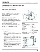 Lumacell LER3000 Series Manual preview