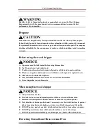 Preview for 4 page of Lumag HC-1500EW User Manual