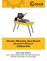 Предварительный просмотр 1 страницы Lumag STM350-800 Operator'S Manual