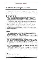 Preview for 16 page of Lumag WKB300 Operator'S Manual