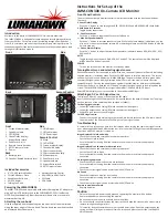 Предварительный просмотр 1 страницы LUMAHAWK LMM-CON300 Instructions For Setup