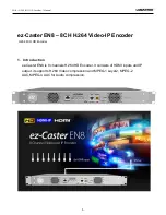 Предварительный просмотр 5 страницы Lumantek ez-Caster EN8 User Manual