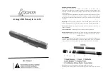 Lumapower Avenger RX Pen-style User Manual preview