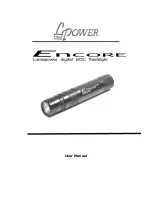 Lumapower EncoRE User Manual предпросмотр