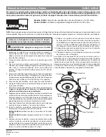 Предварительный просмотр 2 страницы LumaPro 2LBL5 Operating Instructions And Parts Manual