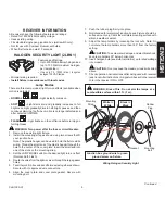 Preview for 5 page of LumaPro 2LBL9 Operating Instructions And Parts Manual