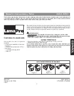 Preview for 9 page of LumaPro 2LBL9 Operating Instructions And Parts Manual