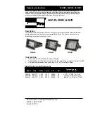 Предварительный просмотр 1 страницы LumaPro 30UH85 Operating Instructions