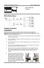 Preview for 4 page of LumaPro 446M62 Operating Instructions Manual