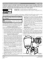 Preview for 9 page of LumaPro 50 Watt Metal Halide Patio Light 2LBL7 Operating Instructions Manual