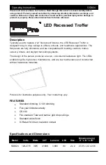 Preview for 1 page of LumaPro 53DK24 Operating Instructions Manual