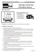 Предварительный просмотр 2 страницы LumaPro 53RH94 Operating Instructions And Parts Manual