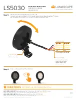 Preview for 4 page of Lumascape LS5030 Installation Instructions