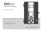 Lumascape ZDClink Luxor SATlink Owner'S Manual предпросмотр