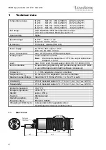 Предварительный просмотр 4 страницы LumaSense technologies IGA 210 Operation Manual