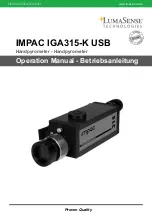 LumaSense technologies IMPAC IGA315-K USB Operation Manual предпросмотр