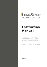 Предварительный просмотр 1 страницы LumaSense technologies INNOVA 1316A-1 Instruction Manual