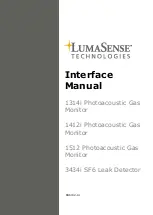 Предварительный просмотр 1 страницы LumaSense technologies Innova Type 1314i Interface Manual