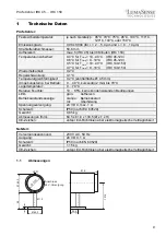 Предварительный просмотр 9 страницы LumaSense technologies IRC 100 Manual