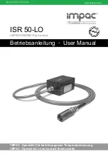 Preview for 1 page of LumaSense Impac INFRATHERM ISR 50-LO User Manual