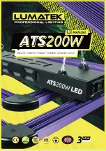 Lumatek ATS200W Manual предпросмотр