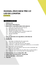 Предварительный просмотр 12 страницы Lumatek LUMLED0011 Manual